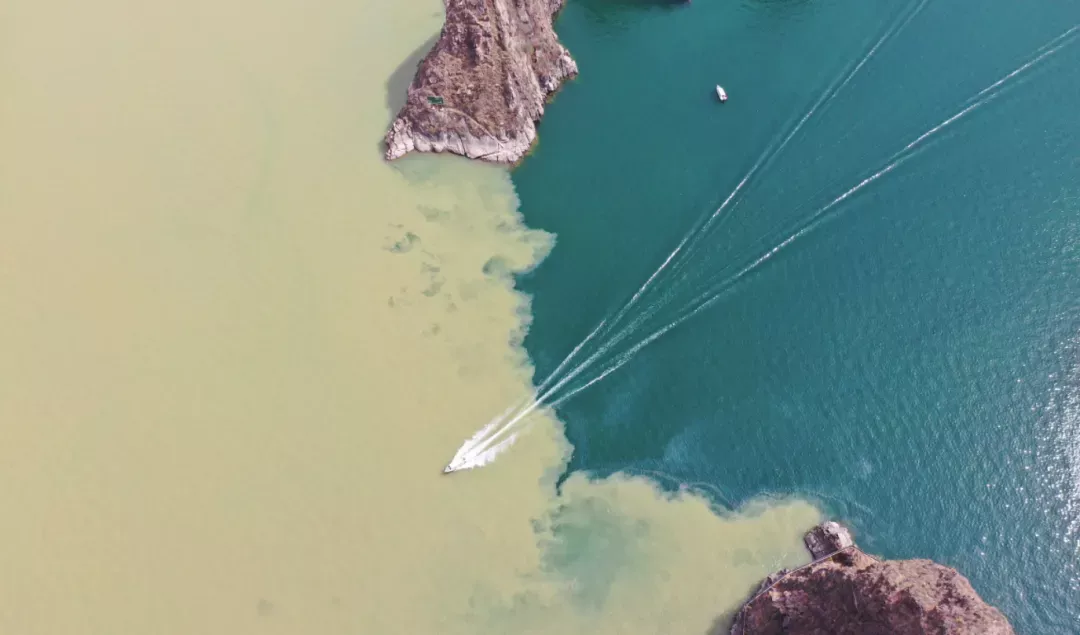 // 黄洮交汇峡口