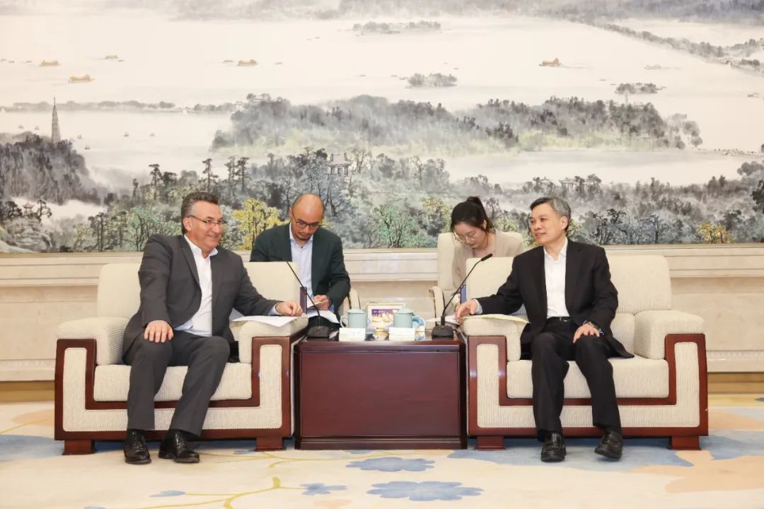 刘捷会见辉瑞生物制药集团客人凤凰网浙江_凤凰网