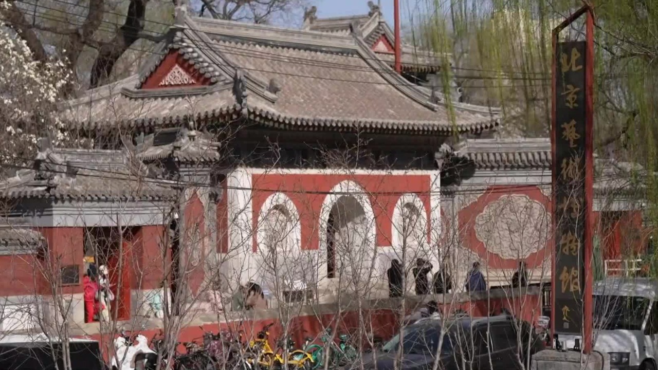 北京万寿寺，明清两朝的皇家寺院，已有400多年的历史