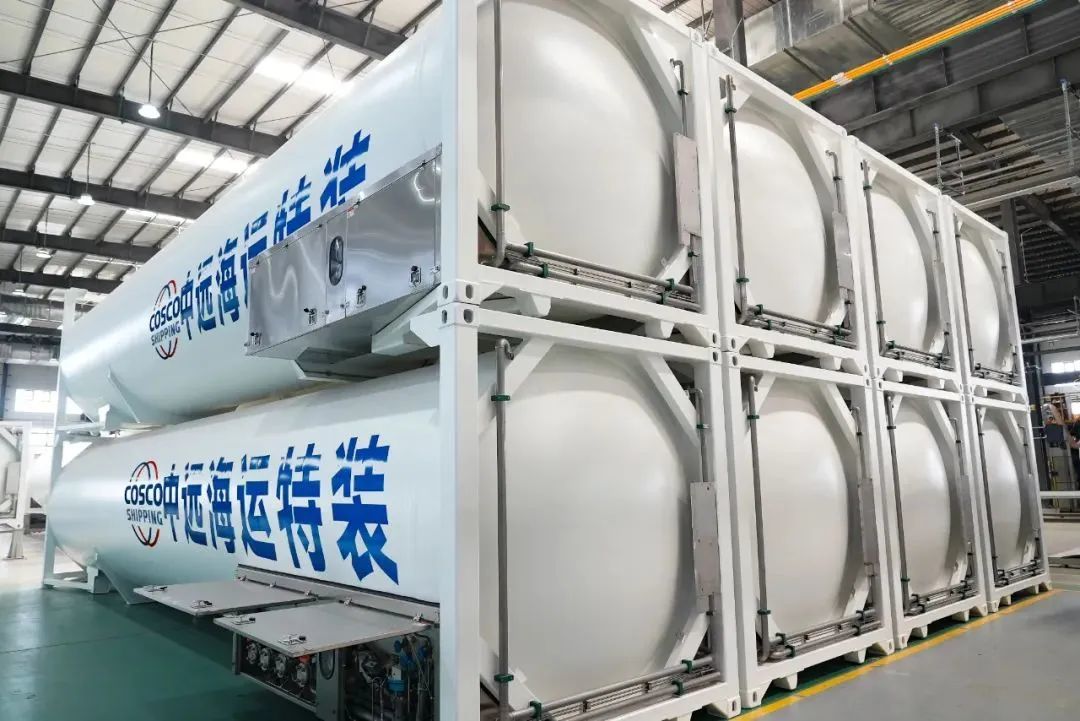 连云港中远海运特装公司斩获lng罐箱亿元订单