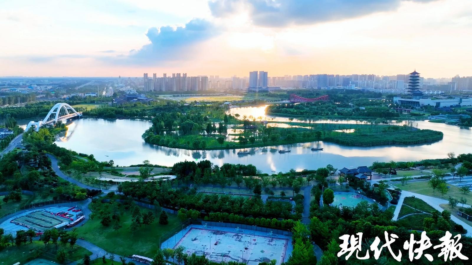 扬州三湾被誉为千年运河“最美曲线”