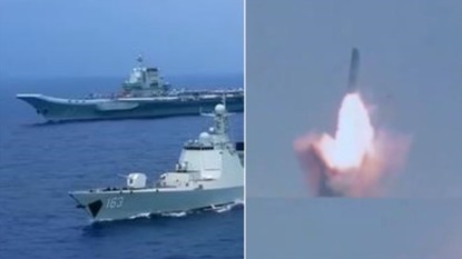 山东舰航母编队编组首次完整公开，巨浪潜射导弹发射画面曝光