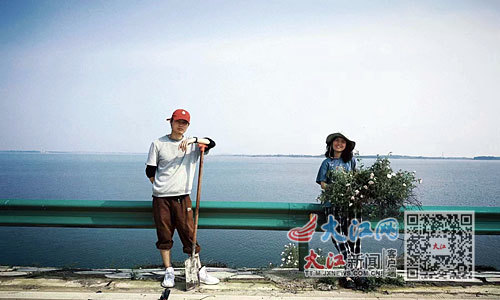 三禾(右)和小崔