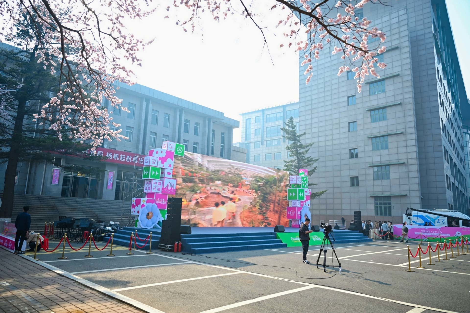 春和景明里的长春 吉大杏花绽放踏青季精彩启幕