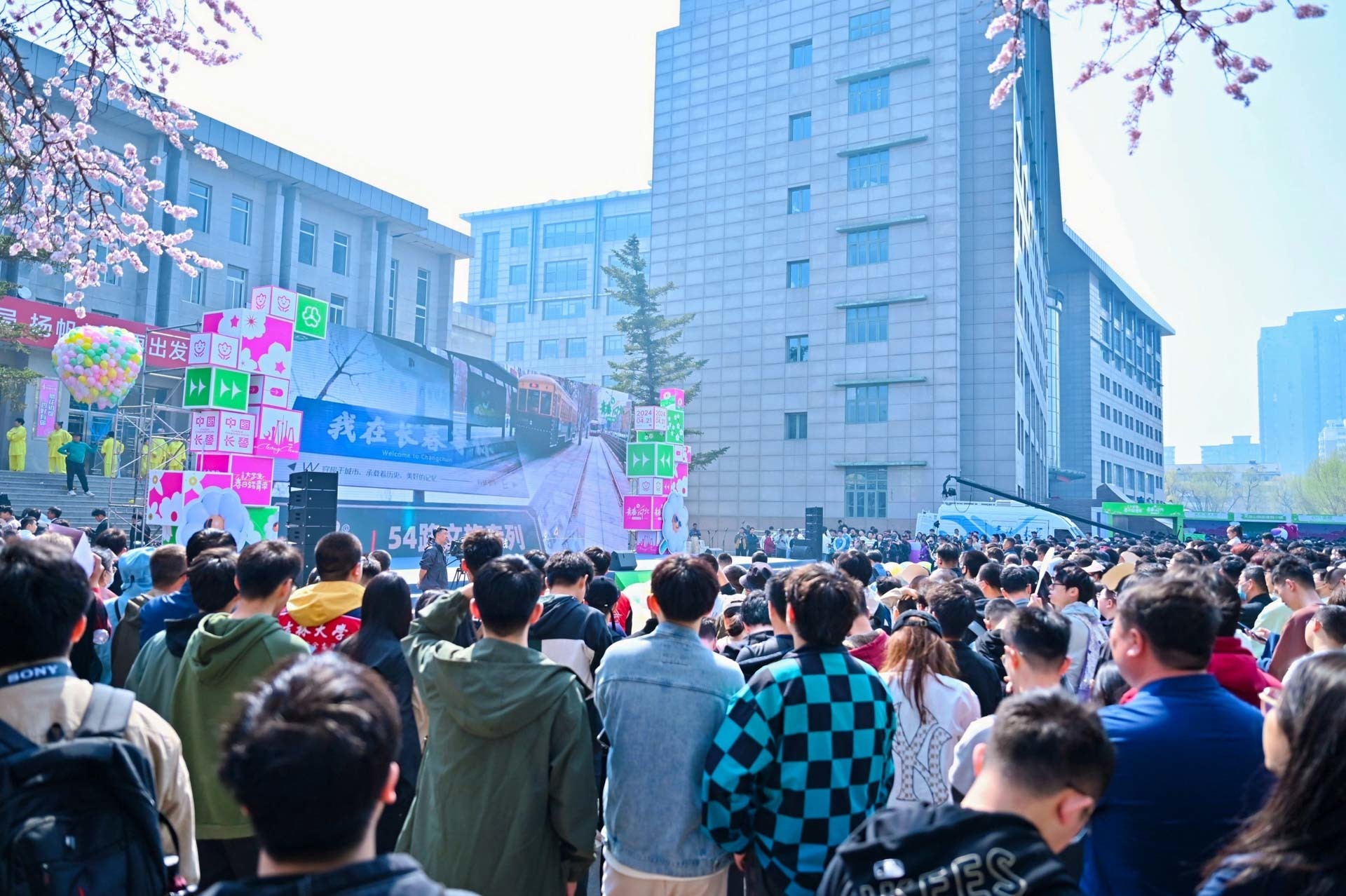 春和景明里的长春 吉大杏花绽放踏青季精彩启幕