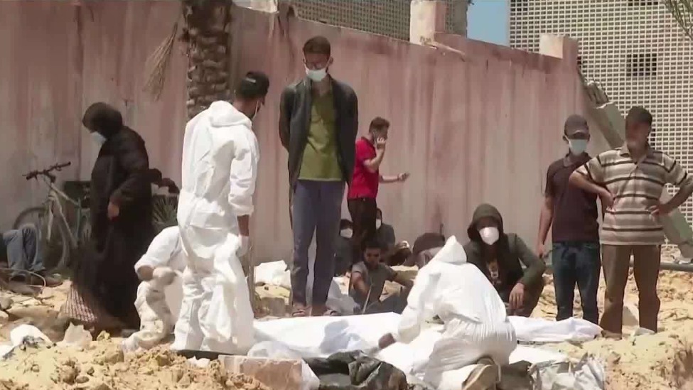 半岛电视台：加沙医院乱葬坑已发现210具尸体