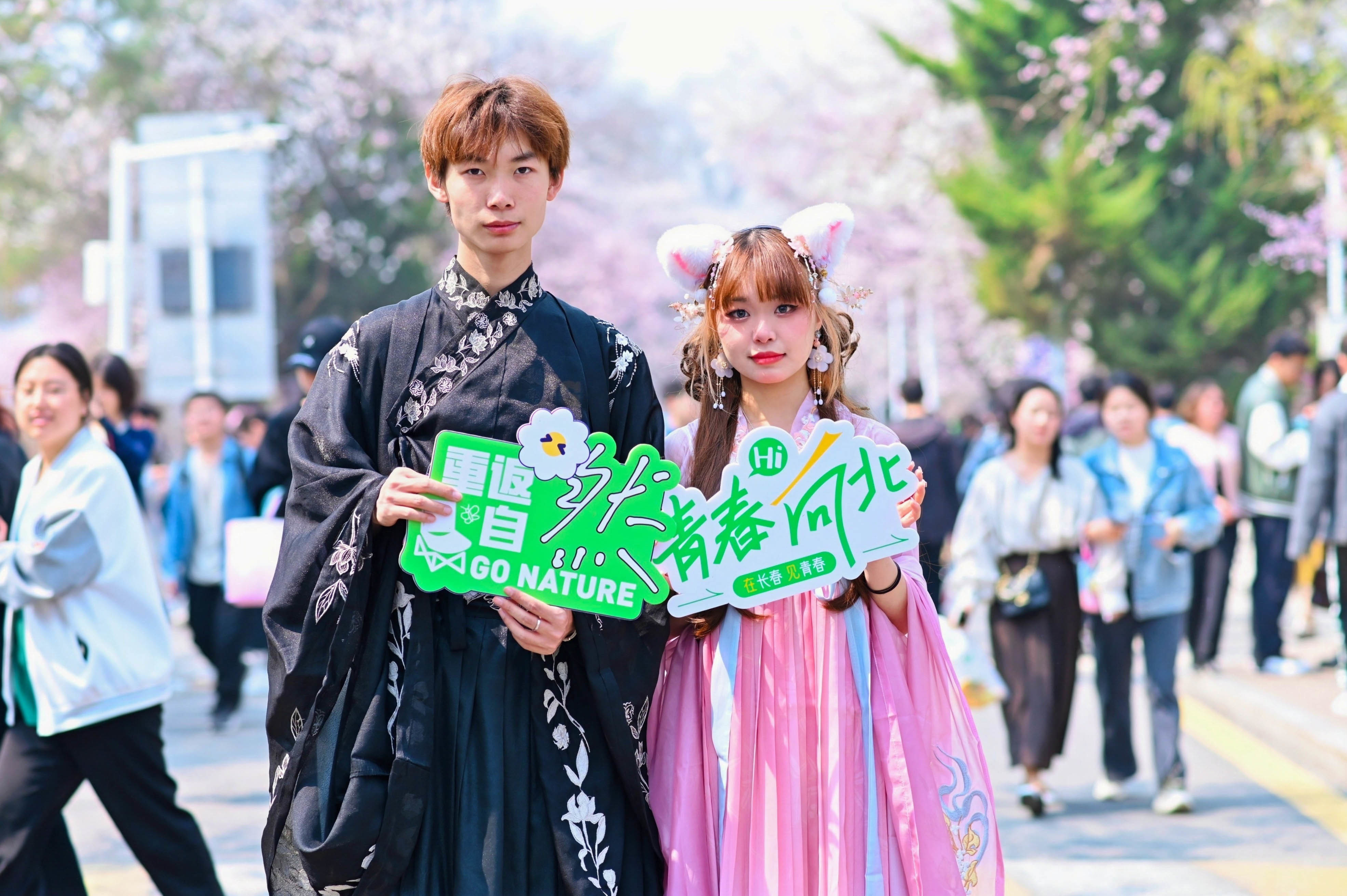 春和景明里的长春 吉大杏花绽放踏青季精彩启幕