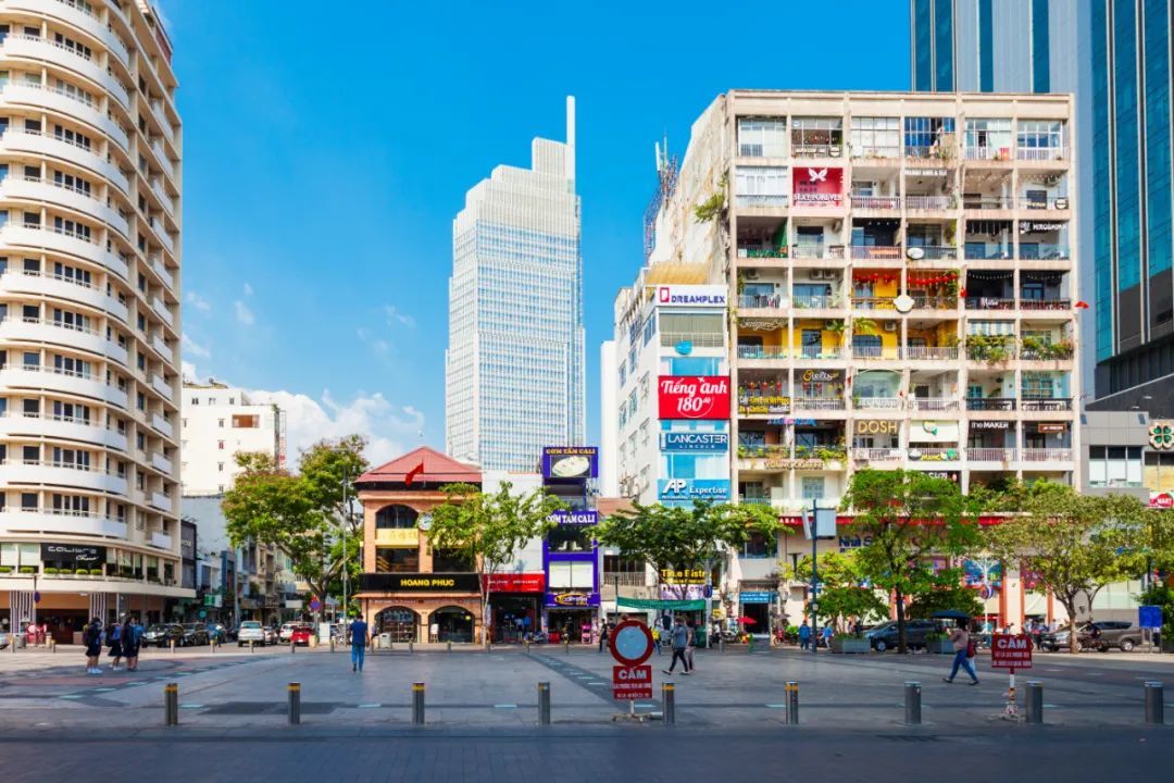 越南胡志明市街景。图/图虫创意