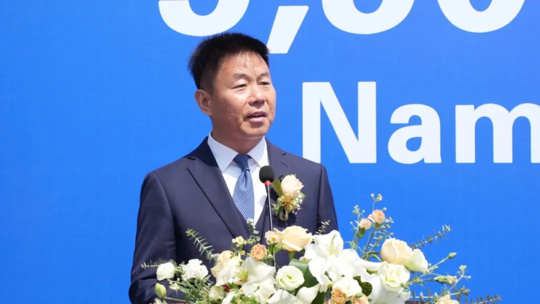 上海达飞国际船舶管理有限公司总经理陆林致辞