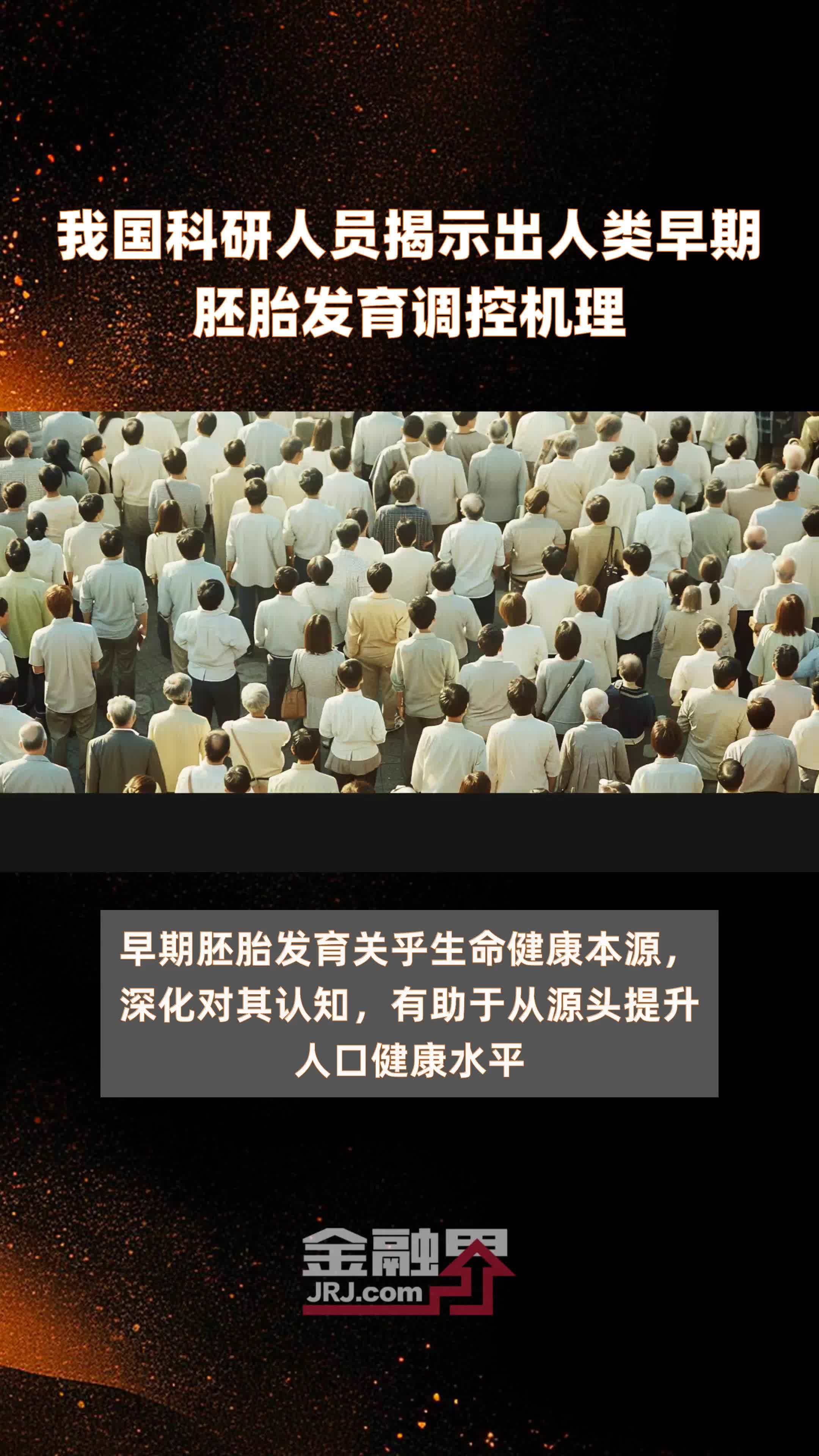 我国科研人员揭示出人类早期胚胎发育调控机理|快报