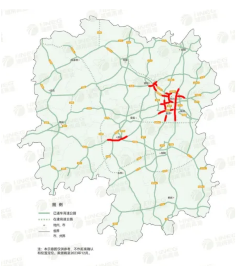 “五一”假期易缓行路段分布图