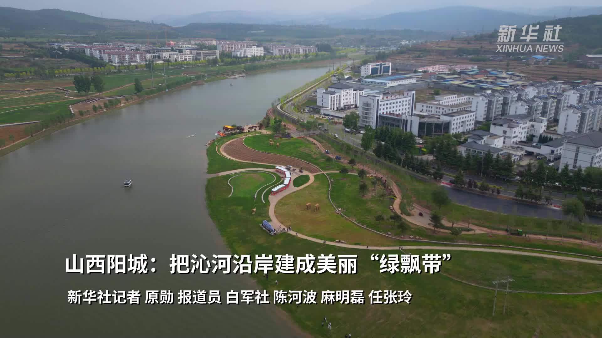文化中国行｜山西阳城：把沁河沿岸建成美丽“绿飘带”