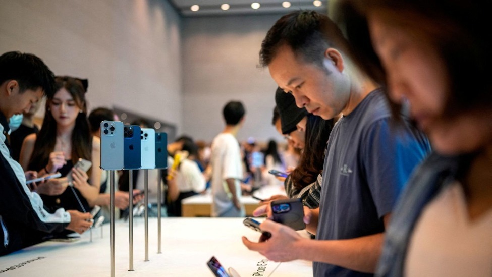 美媒：蘋果手機在中國正失去高端吸引力