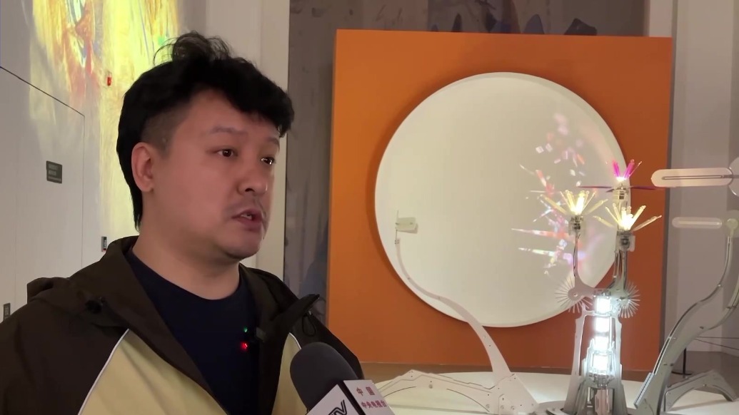 策展人许毅博接受专访