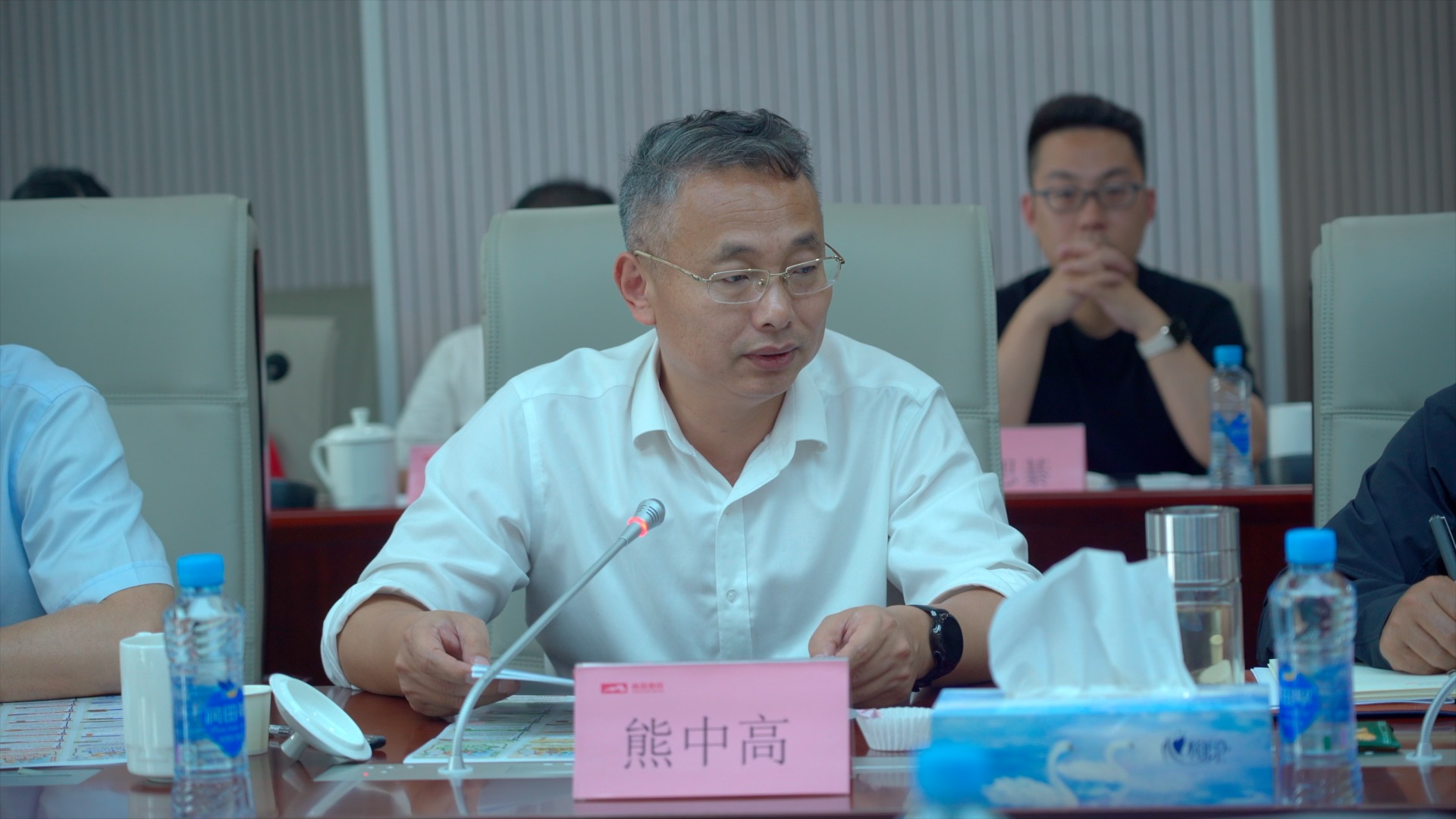 南昌市委网信办主任熊中高在活动上发言。图/活动承办方提供
