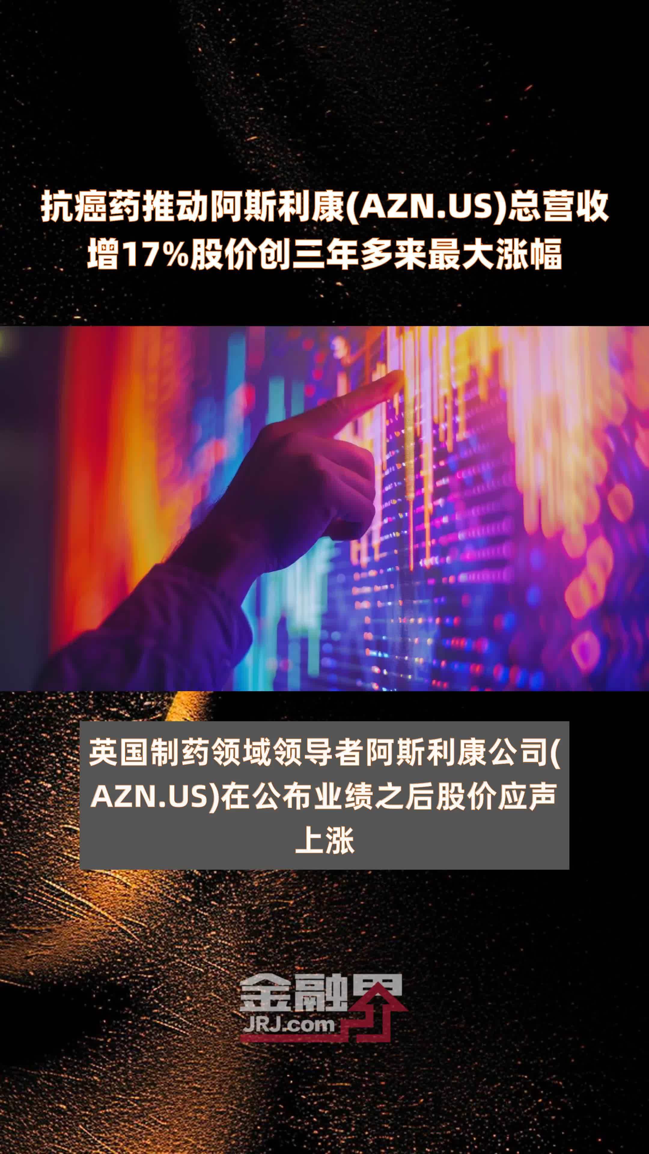 抗癌药推动阿斯利康(azn.