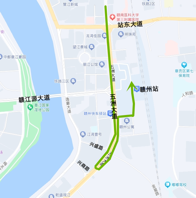 “五一”小长假期间 赣州火车站接送乘客车辆出行指南来了