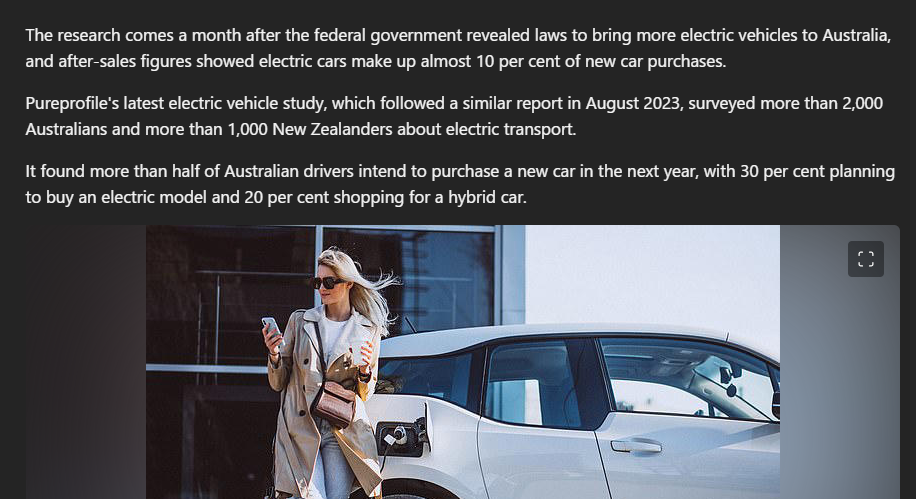 环球智驾：澳大利亚电动汽车购买意愿持续增强