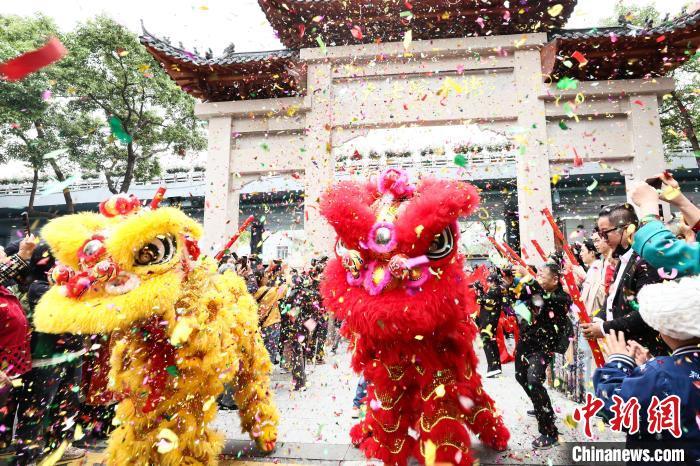 5月1日，南昌大士院焕新后正式揭牌。　刘思伟 摄