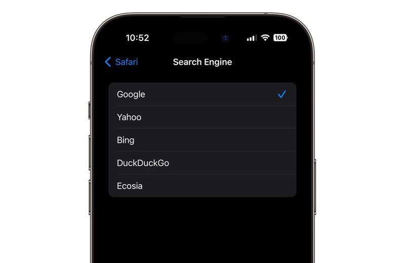 谷歌2022年向苹果支付200亿美元以作为Safari默认搜索引擎