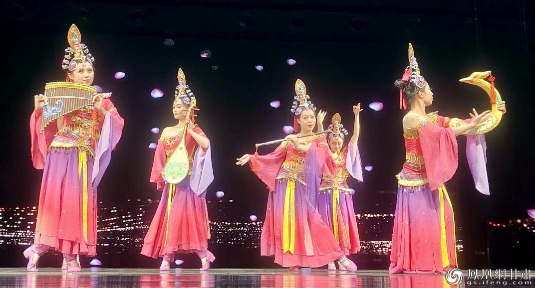 《西凉乐舞》走进河西学院