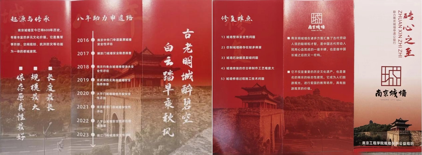 南京城墙保护公益行:守护历史瑰宝,传承历史文化