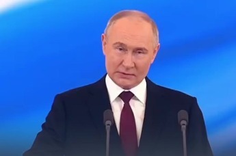 普京正式就任俄罗斯新一届总统 发表就职讲话 对俄罗斯全国人民的支持表示感谢