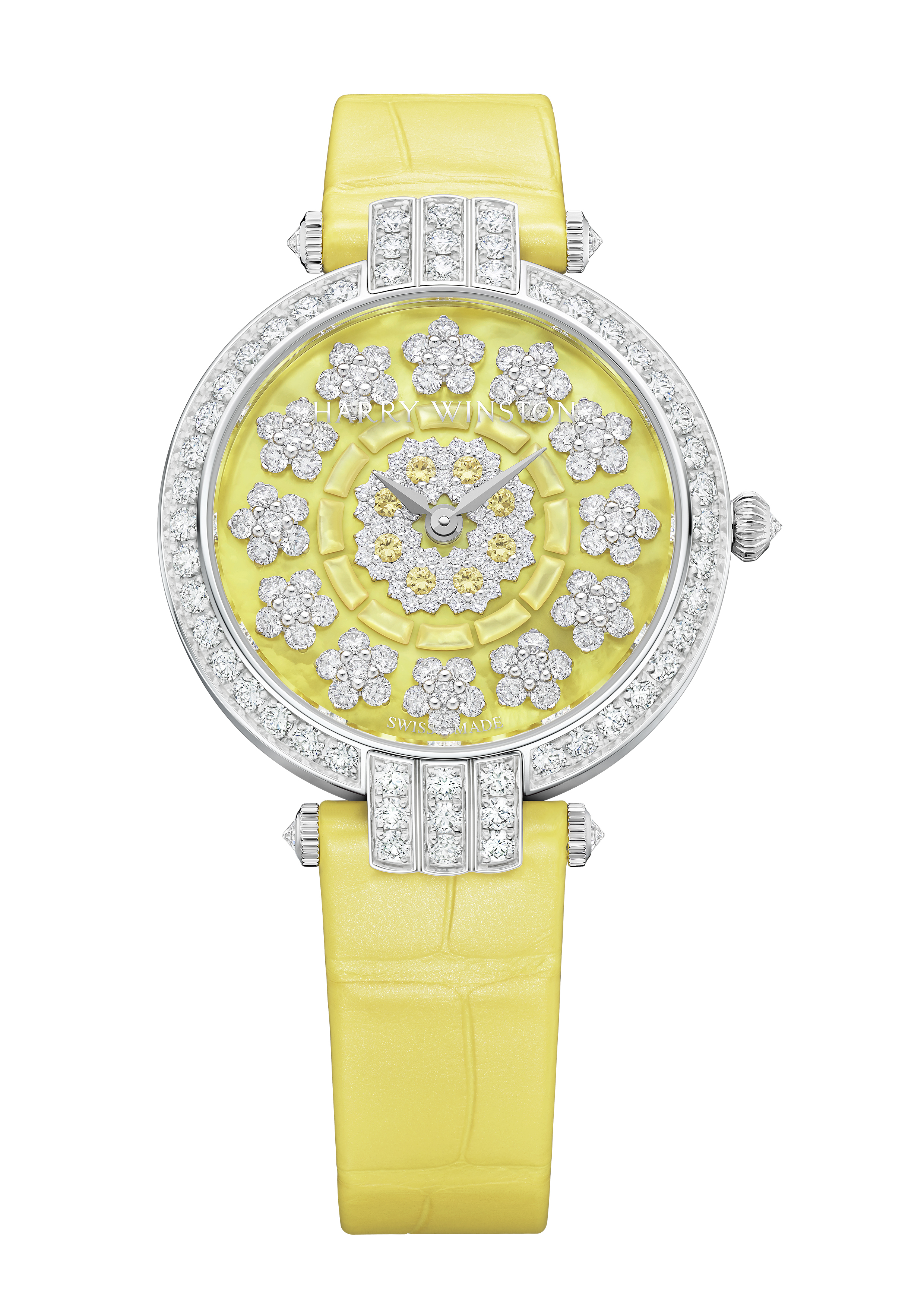 海瑞暖斯顿(Harry Winston)卓时Premier Sunflower系列足表