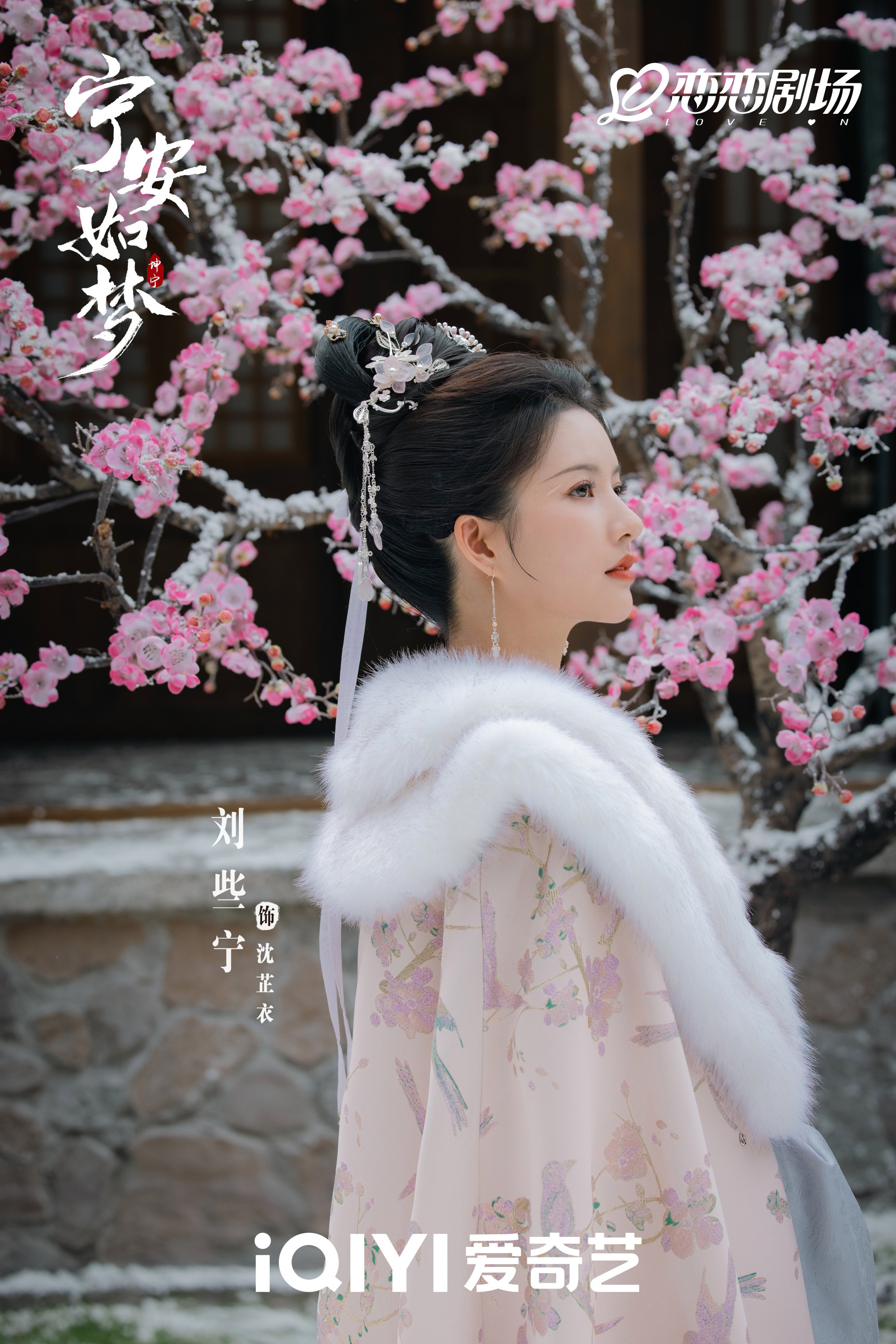 《宁安如梦》，爱奇艺2023年热度值破万的五部剧集之一。