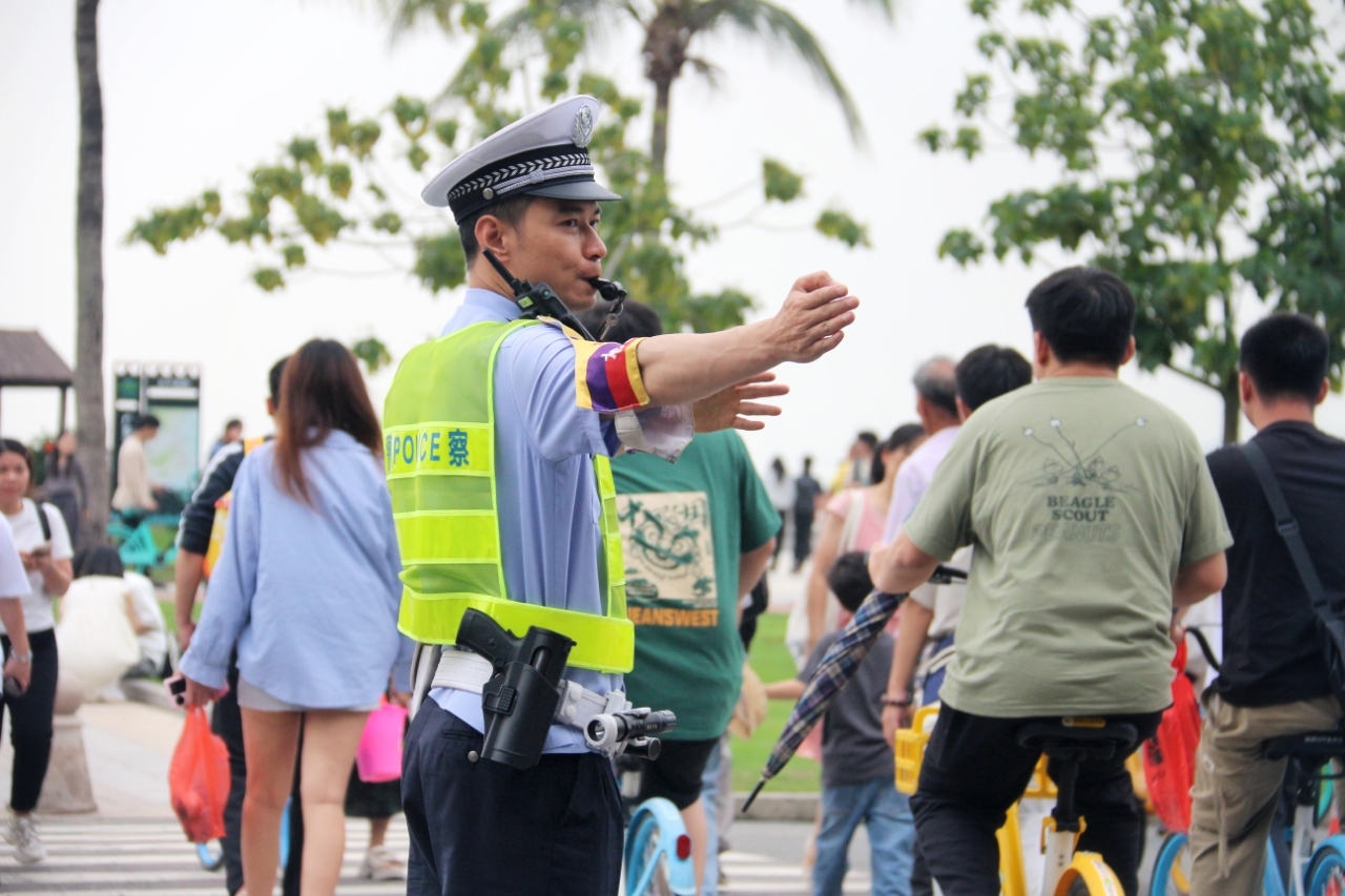 珠海：五一假期社会治安平稳 接报违法犯罪警情同比下降34.9%