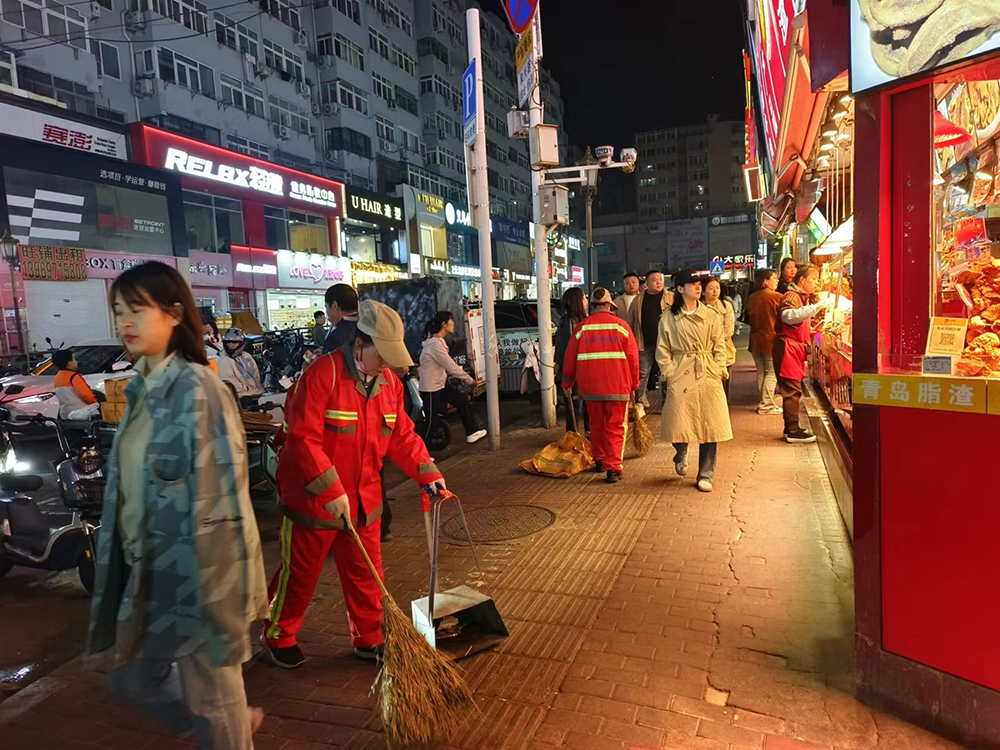 “五一”在岗“不打烊”——台东街道强化联动、全力守护，扎实做好节日服务保障工作
