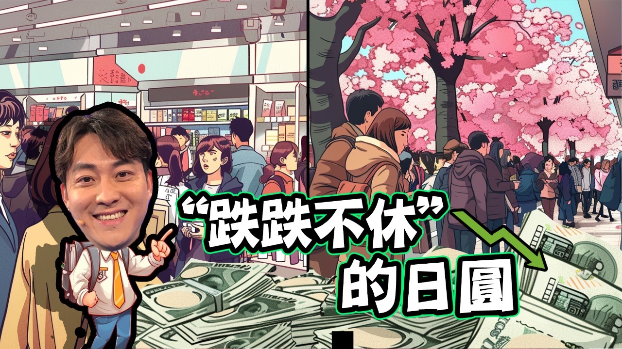 跌跌不休的日元