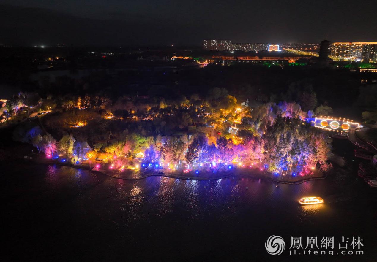 美不胜收的夜景。