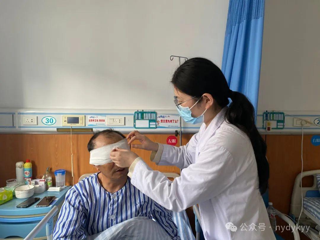 角膜移植 南京医科大学眼科医院把他两度从黑暗拉回到光明