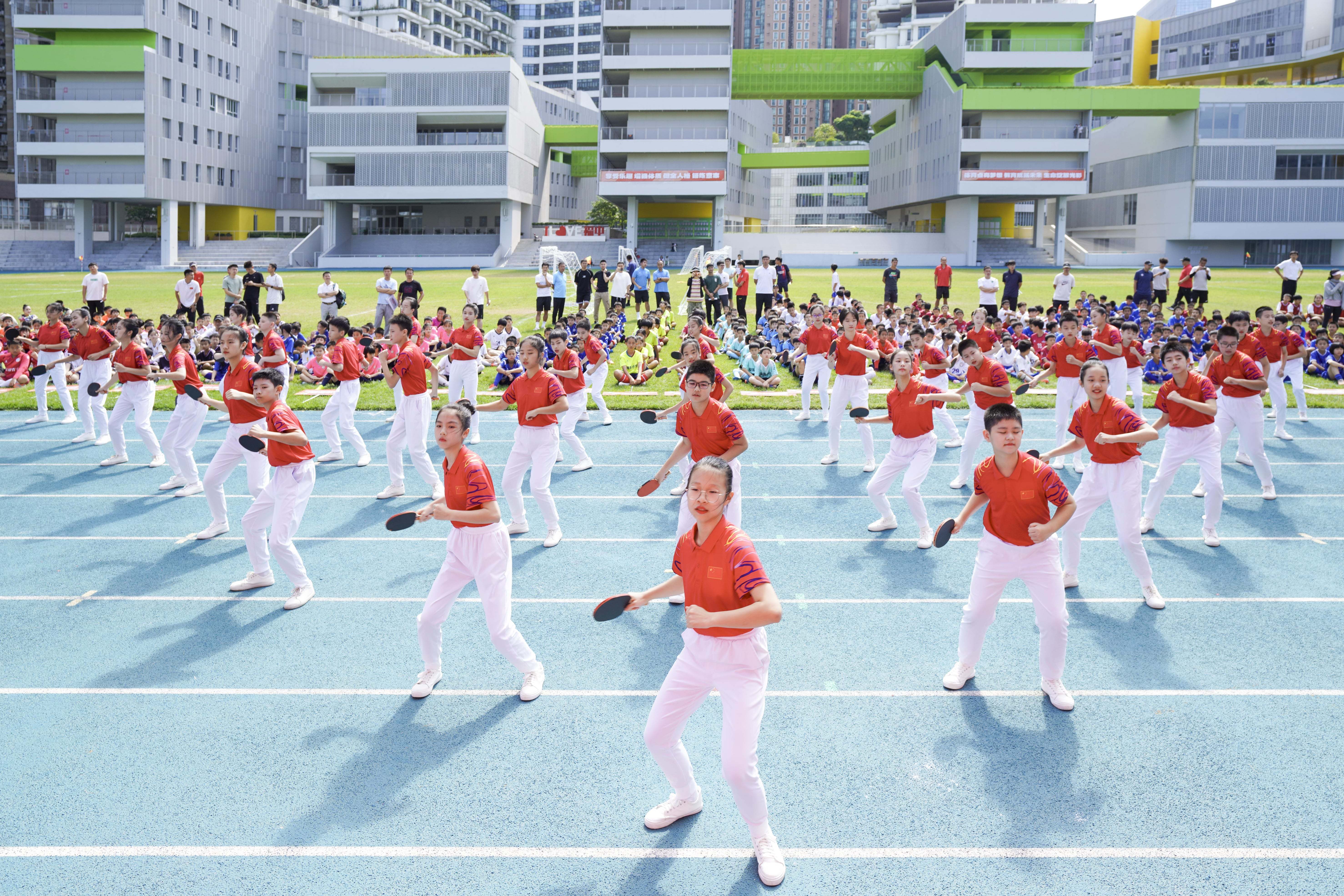 开幕！2024福田区校园体育联赛启动