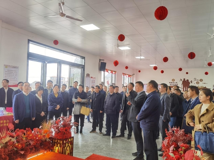 江西省移风易俗现场会在石鼻村召开