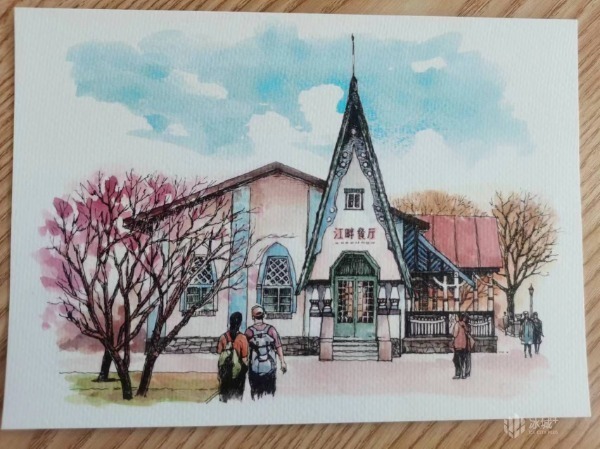 "尔滨手绘第一人":丁香花就是这座城市的大ip