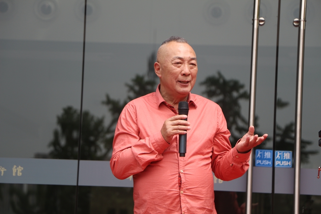 中国美术学院绘画艺术学院原院长、中国美协油画艺委会副主任、博导杨参军讲话