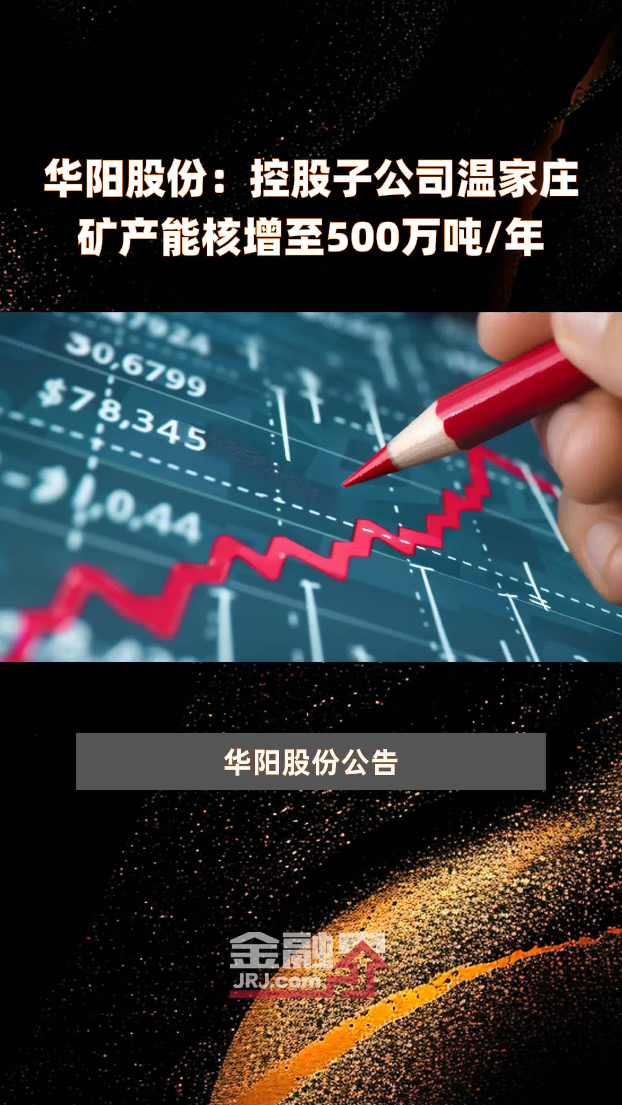 华阳股份控股子公司温家庄矿产能核增至500万吨年快报