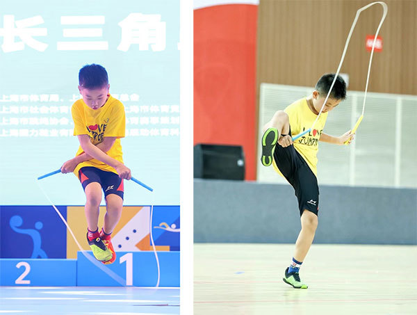 青岛小学生姜竣译、李悦涵入选国家跳绳队 7月征战亚洲锦标赛