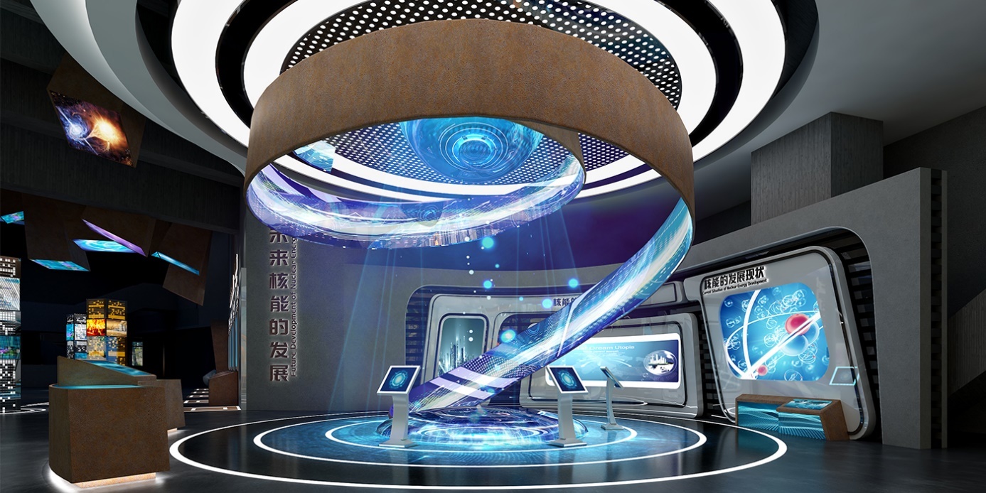 这座科技馆共5层,总建筑面积超1.