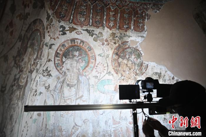 甘肃玉门昌马石窟即将完成数字化扫描及艺术品复原工作