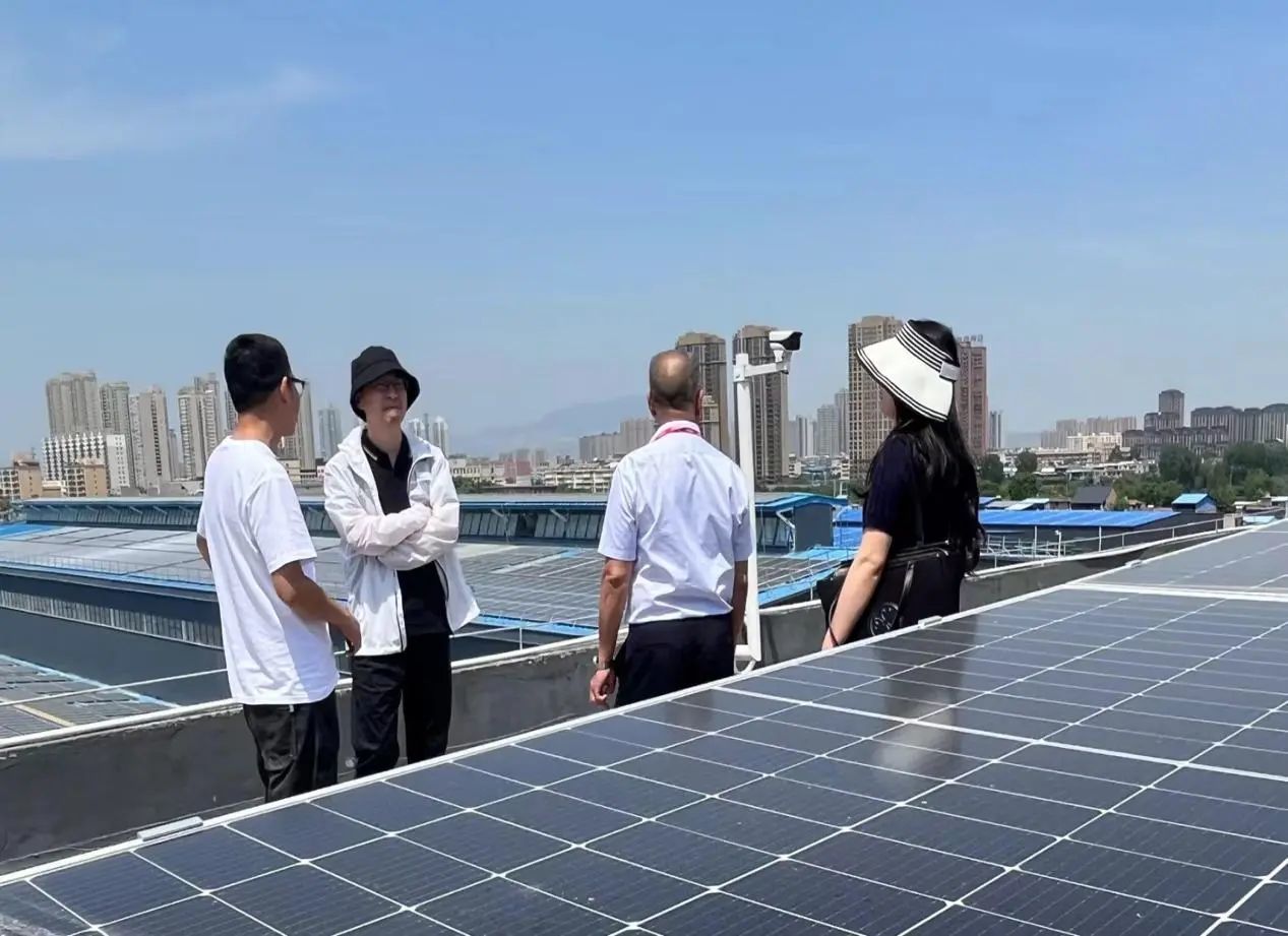 陕西省环保志愿者联合会一行到咸阳三泉县渠岸镇进行专题调研