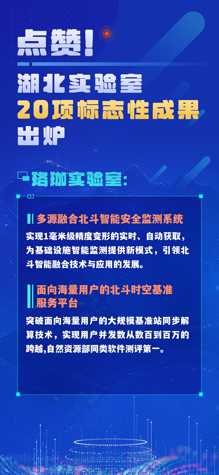 点赞！湖北实验室20项标志性成果出炉