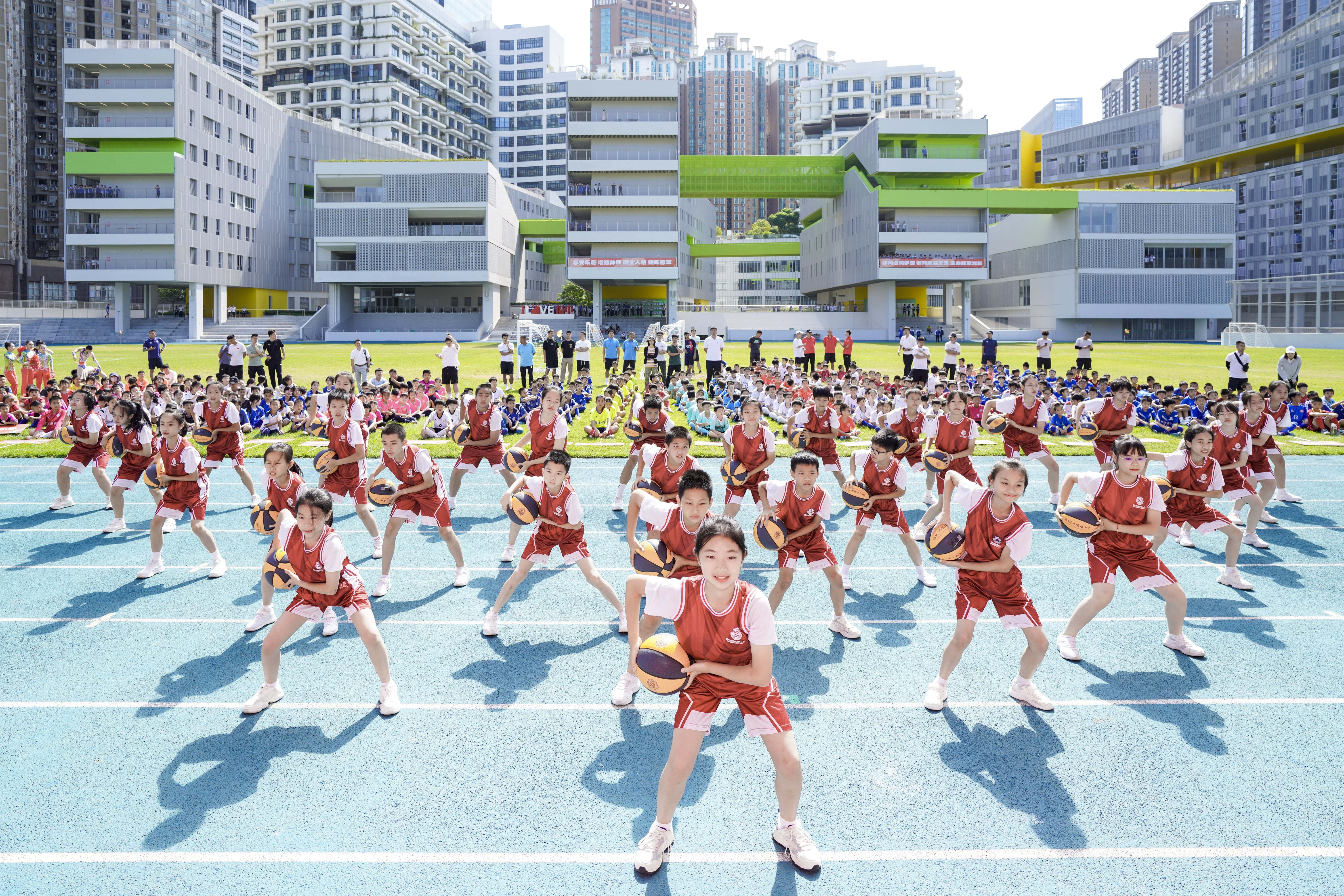 开幕！2024福田区校园体育联赛启动