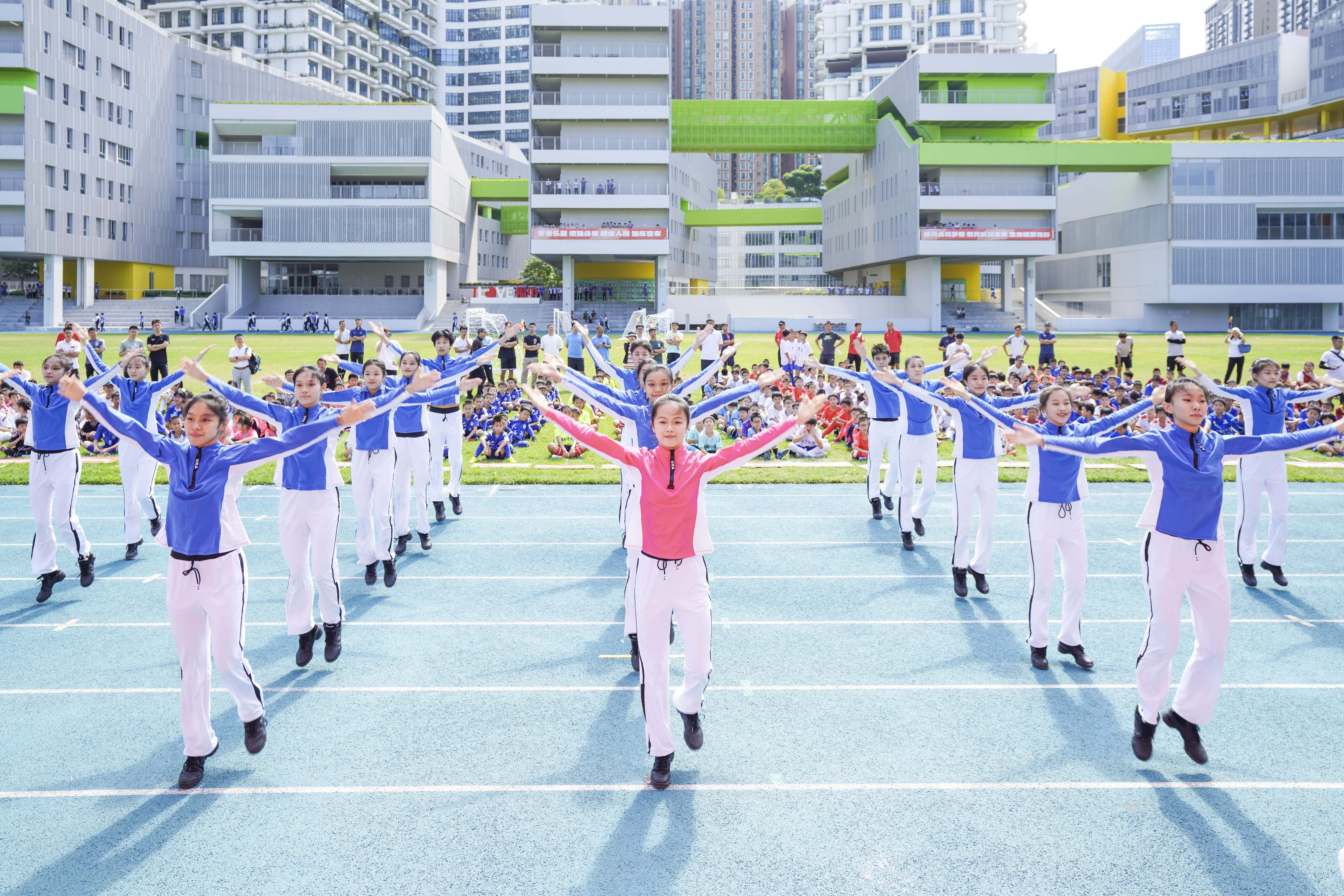 开幕！2024福田区校园体育联赛启动