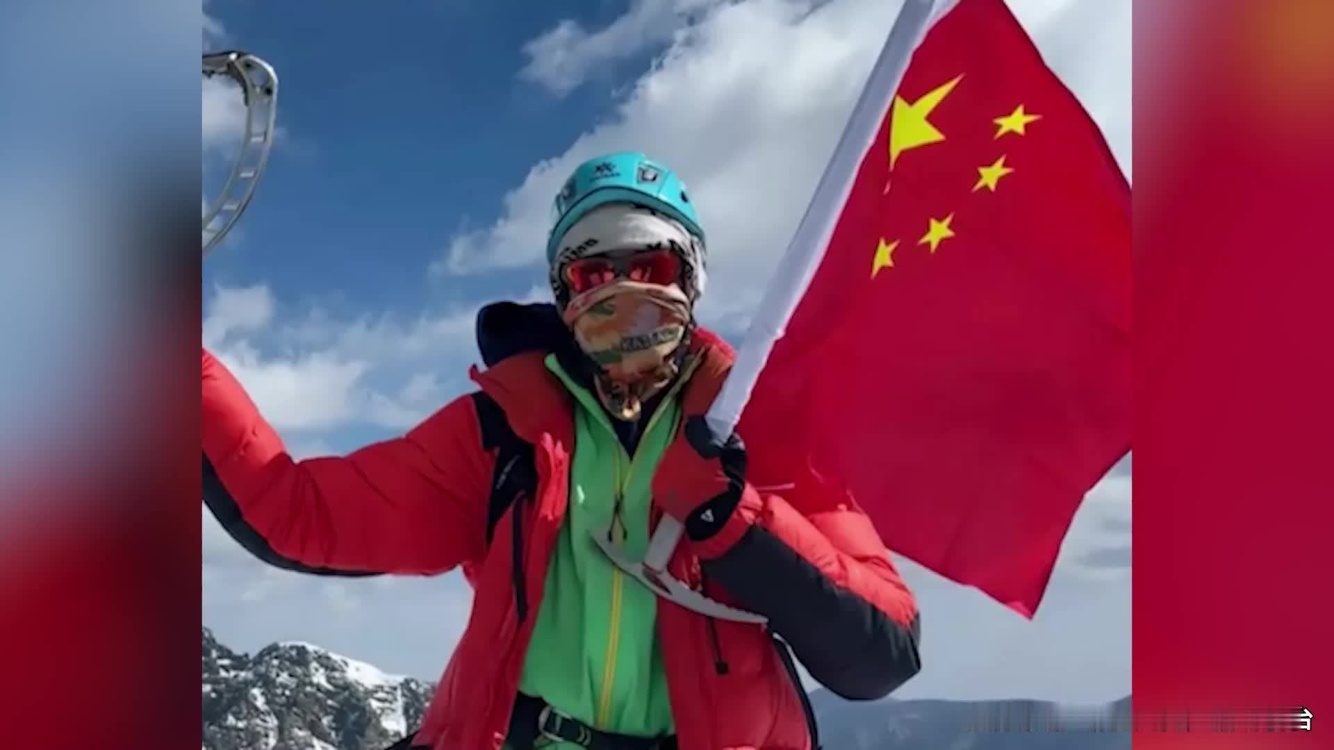 16岁新疆男孩登顶珠峰成中国最年轻登顶者，父亲：他从7岁开始攀岩，珠峰只是起点