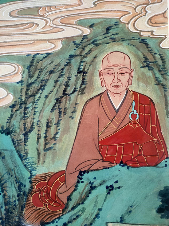 图片来源：山东大灵岩寺 绘画：若愚