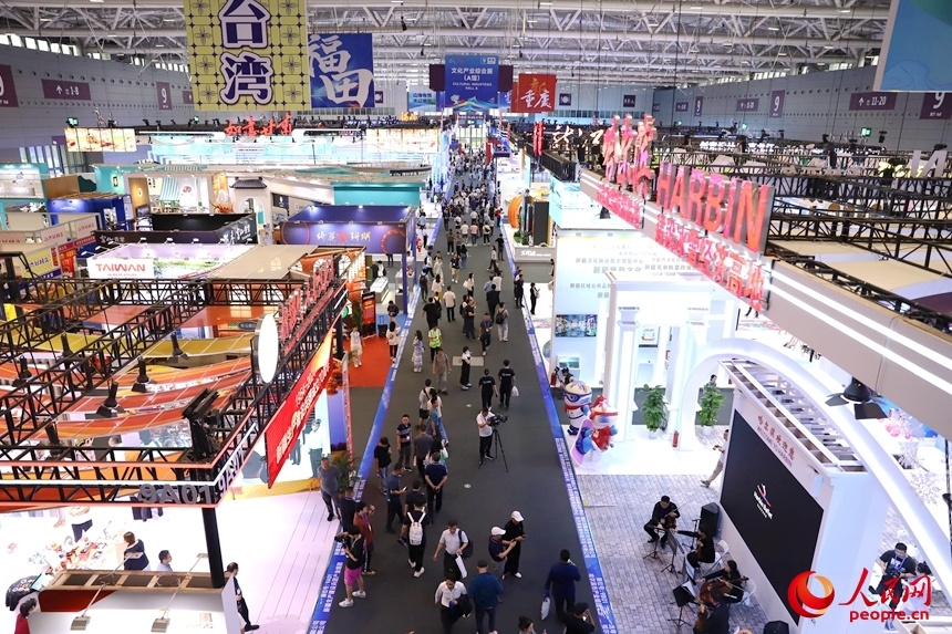 第二十届文博会主会场总面积16万平方米　人民网　刘森君　摄