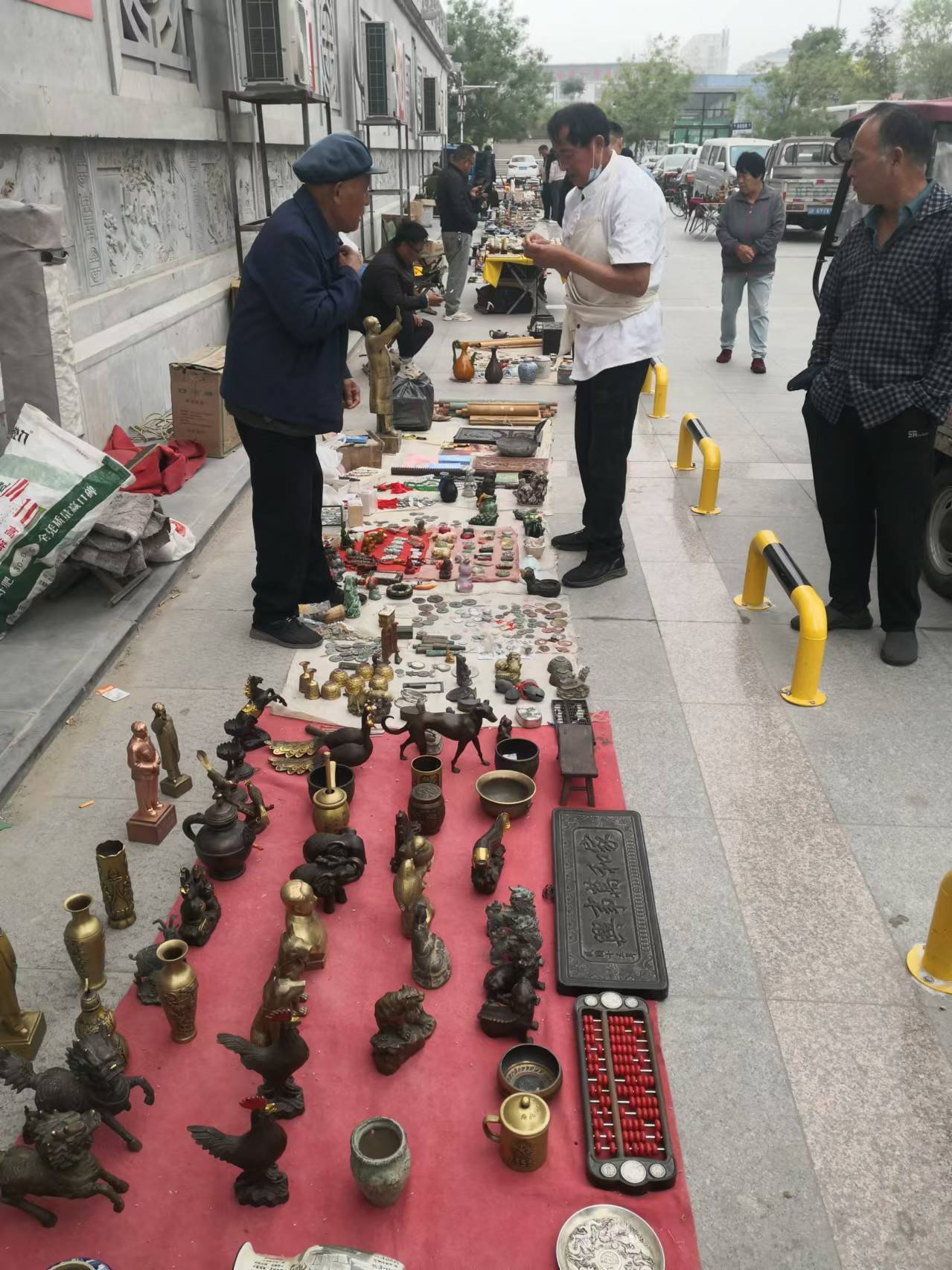 聊城市莘县古玩文化市场开始投入启用